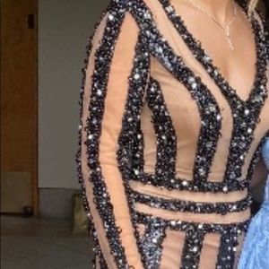 Evening formal dress